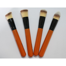 De calidad superior 4pcs de madera de material de maquillaje profesional cepillo conjunto